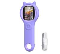 Microscope Enfant Écran 5 cm Grossissement 500x,Mini Microscope | Loupe Numérique avec Poignée Ergonomique pour Sciences Nature Biologie Expériences Éducatives