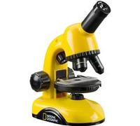 National Geographic Microscope 40x-800x avec Support pour Appareil Photo et Accessoires pour Démarrage Facile au Microcosmos Jaune