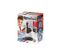 Microscope enfant zoom 400x eclairage led et accessoires - 15 experiences - Jeu scientifique educatif