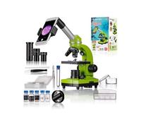 Microscope Etudiant Biolux Sel - Grossissement 40X-1600X - Kit D'Expérimentation - Vert