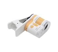 Microscope facile à transporter avec double éclairage, compatibilité smartphone, design ABS léger pour études sur le terrain, petite loupe LED pour étudiants et amateurs