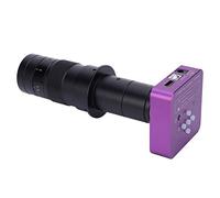 Microscope Industriel, Microscope numérique électronique de caméra Industrielle 51MP HDMI AC100-240V pour Le soudage de Carte PCB de téléphone(EU Plug)