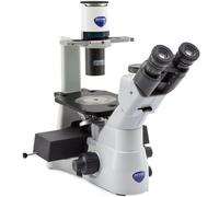 Microscope inversé Optika IM-3LD2, Plan IOS LWD PH, LED-FLUO, 400x, Trinoculaire, B&G Filterset