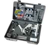 BRESSER JUNIOR 40x-1024x Microscope Set avec Valise à Coque rigide