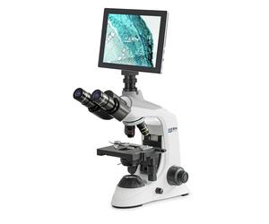Microscope Kern Kit de microscopie numérique, OBE 124T241, HF, numérique, condenseur d'Abbe 1,25, fixe, USB 2.0, 40-400x, Dl, 3W LED, 5 MP, Tablet