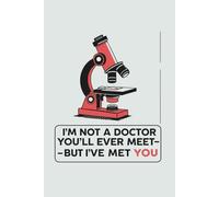 Microscope Lab Notebook - Funny Gift for Pathology or Lab Students: 200 Dot Grid Pages | 6x9 in | Ideal for Med School, Biology, or Lab Notes