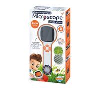 Buki Microscope loupe vidéo MR300 500× Écran 5 cm LED Photo & Vidéo Rechargeable USB Orange