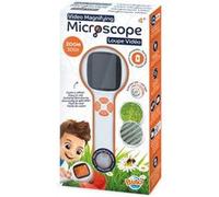 Microscope Loupe Vidéo 500X pour Enfant - Écran 5 cm - LED Intégrée - Photo & Vidéo - Focus Automatique - Batterie Rechargeable USB - Dès 4 Ans- BUKI France - MR300