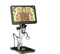 Microscope, Lunette numérique écran IPS 7'' 1200X Vue complète de la pièce 16MP soudage Professionnelle pour élèves, Laboratoire Scolaire