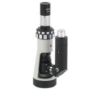 Microscope Microscope métallurgique portatif 500X, mini microscope monoculaire portable, objectif plan 10X 40X for les tests de matériaux métalliques en laboratoire
