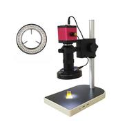 Microscope, Microscope monoculaire, lentille de caméra numérique 56 LED Workbench l'ouvrage Lumineux réparation(A)