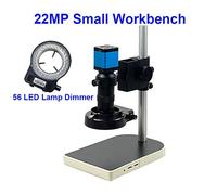 Microscope, Microscope monoculaire, lentille de caméra numérique 56 LED Workbench l'ouvrage Lumineux réparation(E)