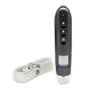 Microscope, Microscope USB, 2mp 1600x 0-200x Zoom Microscope numérique réglable 8 LED Loupe d'inspection Industrielle de LED(500X)
