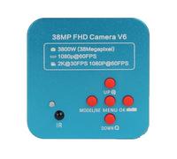Microscope Monoculaire Industriel HD 1080P HDMI USB, Vidéo Numérique, Caméra, Objectif 180X for L'observation des Tissus À Souder PCB Clair Et PréCis