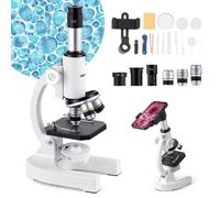 Microscope Monoculaire Professionnel-VEVOR-Kit de Microscope Composé avec Grossissement 40-2000X-pour Laboratoire, École