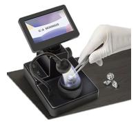 Microscope numérique 1500X Kit avec lumière LED, visionneuse USB et 2 palettes pour bijoux, étudiants, amateurs, professionnels - Parfait pour l'observation biologique