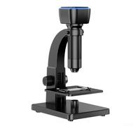Microscope numérique 2000X Portable Loupe Portable avec Double Lentille pour Souder Circuit Board Horlogerie Jeweller Skin Scalp Analysis Black