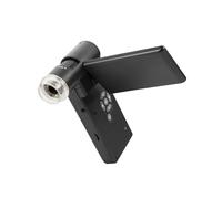 Microscope Numérique 4 Pouces avec Polariseur, Grossissement 10x-300x, Pliable, avec Caméra et Outil D'Inspection Électronique Portable (Prise UE)