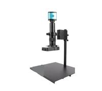 Microscope numérique 48MP, Enregistrement vidéo 4K, USB HDM/I, caméra de Microscope Industriel, Objectif 130/180X à Monture C, réparation Soudure(130x 4K Set)