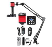 Microscope numérique 4K 48 MP for l'électronique, USB-C, caméras industrielles, HDM/I, Zoom 1-150X, Objectif à Monture C, téléphone, soudage de PCB(13MP HDM/I VGA)