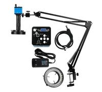 Microscope numérique 4K 48 MP for l'électronique, USB-C, caméras industrielles, HDM/I, Zoom 1-150X, Objectif à Monture C, téléphone, soudage de PCB(13MP VGA)