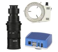 Microscope Numérique 4K HDMI 8MP 1080P 60FPS, Caméra Électronique Industrielle for La Réparation De Téléphones Et Le Soudage Clair Et PréCis