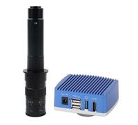 Microscope Numérique 4K HDMI 8MP 1080P 60FPS, Caméra Électronique Industrielle for La Réparation De Téléphones Et Le Soudage Clair Et PréCis