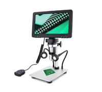 Microscope numérique 50-1200X, Microscope vidéo électronique à souder, loupe Amplification Continue for la réparation des Circuits imprimés de téléphones(GD7010 7.0inch 12MP)