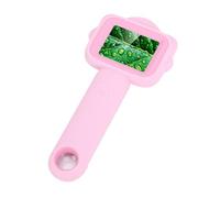 Microscope Numérique 500X pour Enfants, Loupe Portative à écran de 2,4 | Appareil Photo 2MP pour des Images Claires, 8 Lumières LED pour des Conditions Sombres, Matériau ABS + Silicium pour la
