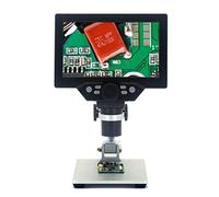 Microscope numérique, 7 Pouces HD LCD 12MP Microscope électronique du Microscope numérique