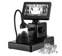 Microscope numérique avec écran LCD de 4,3", grossissement élevé, lumière LED, mise au point réglable pour l'inscription diamant et l'observation biologique