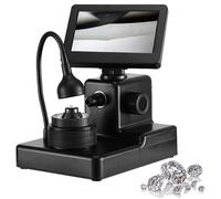 Microscope numérique avec grossissement 50-1000x, écran LCD 4,3" | Microscope numérique avec grossissement 50-1000x et lumière LED pour des tests et examen détaillés du diamant