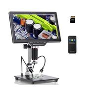 Microscope numérique DM202 Max 1300x, caméra HDM/I 25MP, écran LCD IPS 10", vidéo, loupe de soudage