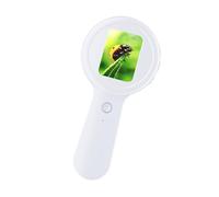 Microscope numérique éducatif pour enfants, haute résolution 200 MP, appareil rechargeable pour découverte scientifique, cadeau portable, microscope numérique pour enfants