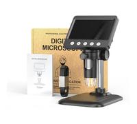 Microscope numérique ergonomique 10,9 cm Résolution 1080p 1000X pour réparation technique utilisation laboratoire portable pour soudure électronique