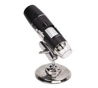 Microscope Numérique Fil, Caméra Endoscope Super HD Fil pour Microscope Numérique USB 1000X, Microscopes Portables en Temps Réel WiFi HD avec Règle de Correction pour pour