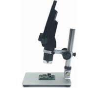 Microscope numérique G1200 7 pouces grand écran couleur grande base affichage LCD 12MP 1-1200X Amplification continue Loupe avec support en alliage d'aluminium