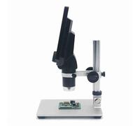 Microscope Numérique G1200, Écran LCD 7 Pouces, 12MP, Grossissement 1-1200X, avec Support en Aluminium, pour Réparation Téléphone et Bijoux