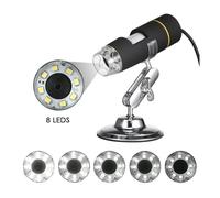 Microscope numérique haute résolution, grossissement 0-1000X, USB 2.0, pour inspections industrielles et de loisirs