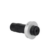 Microscope numérique industriel avec vidéo, 48 MP 4K 1080p HDMI USB 10-130x Zoom C-Mount Objectif compatible avec téléphone PCB Outils de réparation de soudure (E uniquement, L