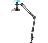 Microscope numérique industriel de soudage avec caméra, grossissement électronique 130x, sortie HDMI/USB, montage C/CS, kit 48MP