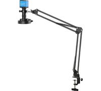 Microscope numérique industriel de soudage avec caméra, grossissement électronique 130x, sortie HDMI/USB, montage C/CS, kit 55MP