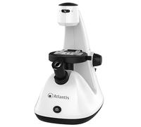 Microscope numérique inversé USB Atlantis E45-MS729 Résolution UXGA 1600x1200 Gradiation 1300x Stab X et Y Mise au Point. Vision oculaire Éclairage Sup. et inférieur. PC, Mac et Android