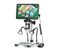 Microscope numérique LCD 7 Pouces 1080P EDM9, 50x-1200x, for soudage électronique, avec éclairage LED, Compatible PC