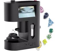 Microscope numérique LCD avec lumière de remplissage LED, grossissement élevé pour les tests de bijoux et le traitement des diamants