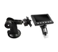 Microscope numérique léger facile à utiliser pour réparation électronique, activités amusantes à la maison, applications éducatives et pratiques, microscope compatible