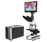 Microscope numérique. Microscope De Laboratoire Biologique Trinoculaire Numérique HD 5MP .Portable