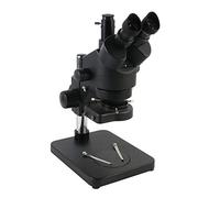 Microscope numérique, Microscope Industriel, agrandissement stéréo trinoculaire Zoom continu 7X - 45x for la réparation de PCB Laboratoire