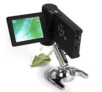 Microscope numérique mobile 500X 7,6 cm LCD 5 MP pliable USB batterie lithium 8 LED PC loupe outils caméra