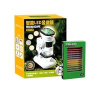 Microscope numérique Photo vidéo avec écran, visionneuse LED Rechargeable 1000X pour étude de Diapositives, Examen détaillé, Inspection, Microscope Portable, loupe d ' Affichage, observateur Outil